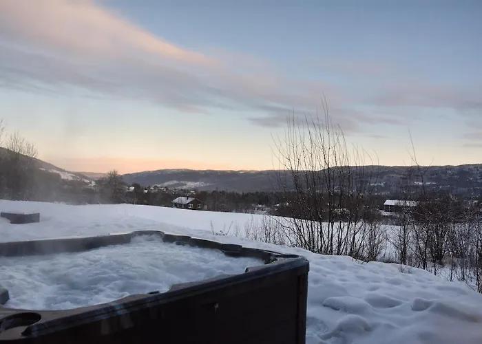 Tatil Evi Luxury With Jacuzzi Geilo